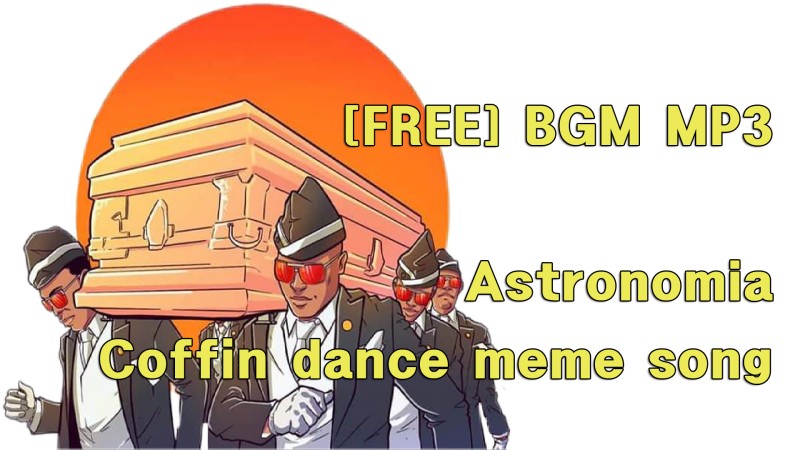 1.jpg : Astronomia - Coffin dance meme song 관짝춤 관짝밈 Guitar COVER